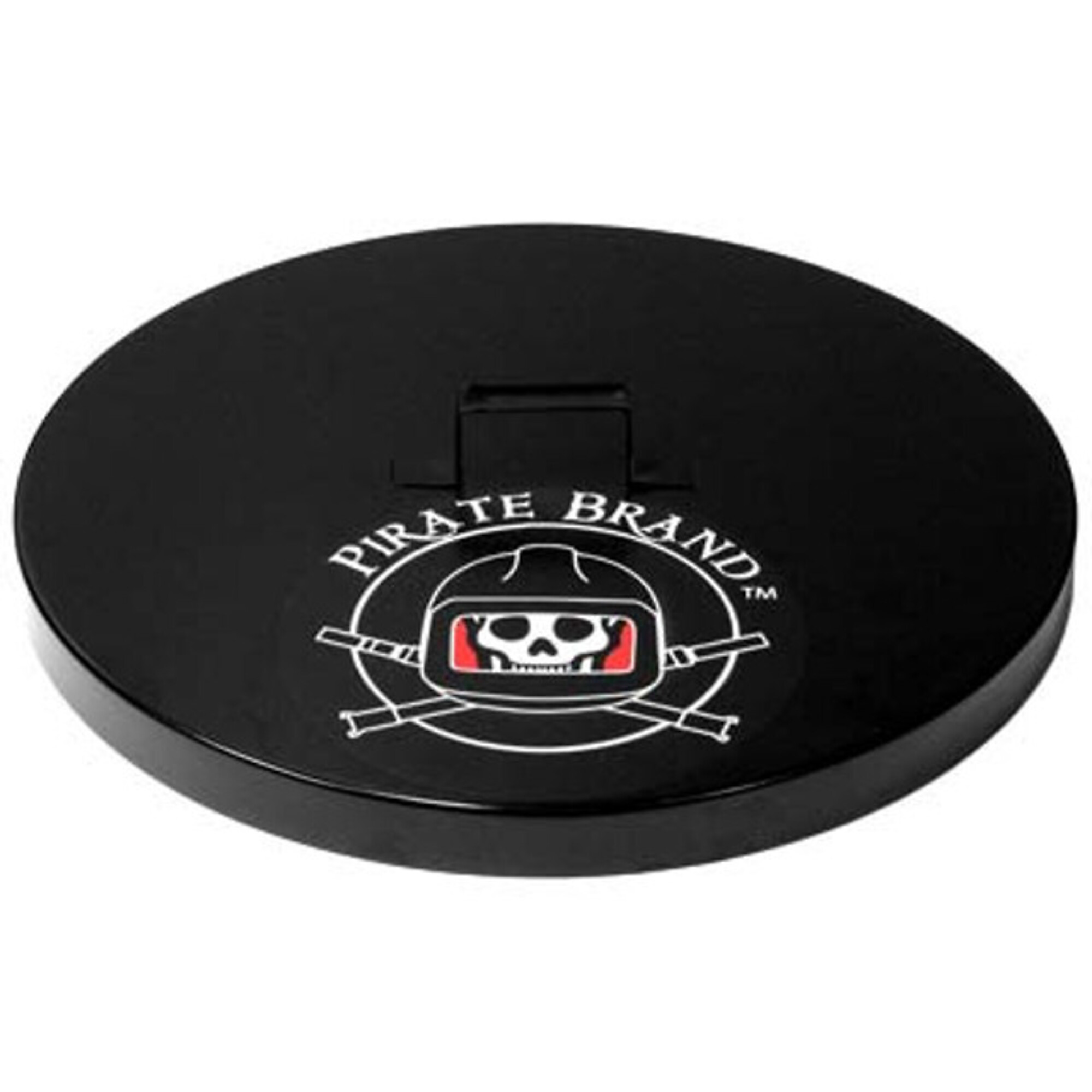 Pirate Brand Blast Pot Lid — 18in. Diameter, Powder-Coated Black, Handle, Model# 888-5010-030PB